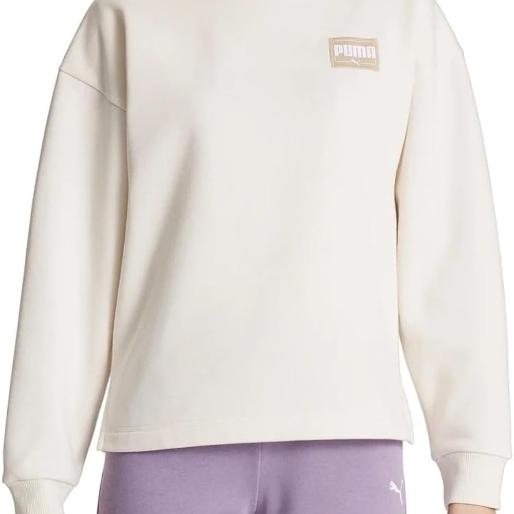 Puma Women's Cream Sweater Size Small